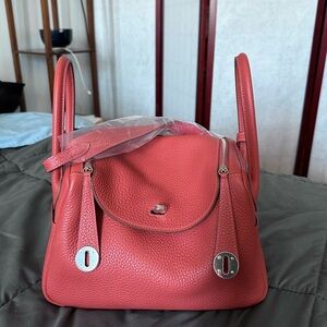 Hermes Lindy 26cm clemence leather
